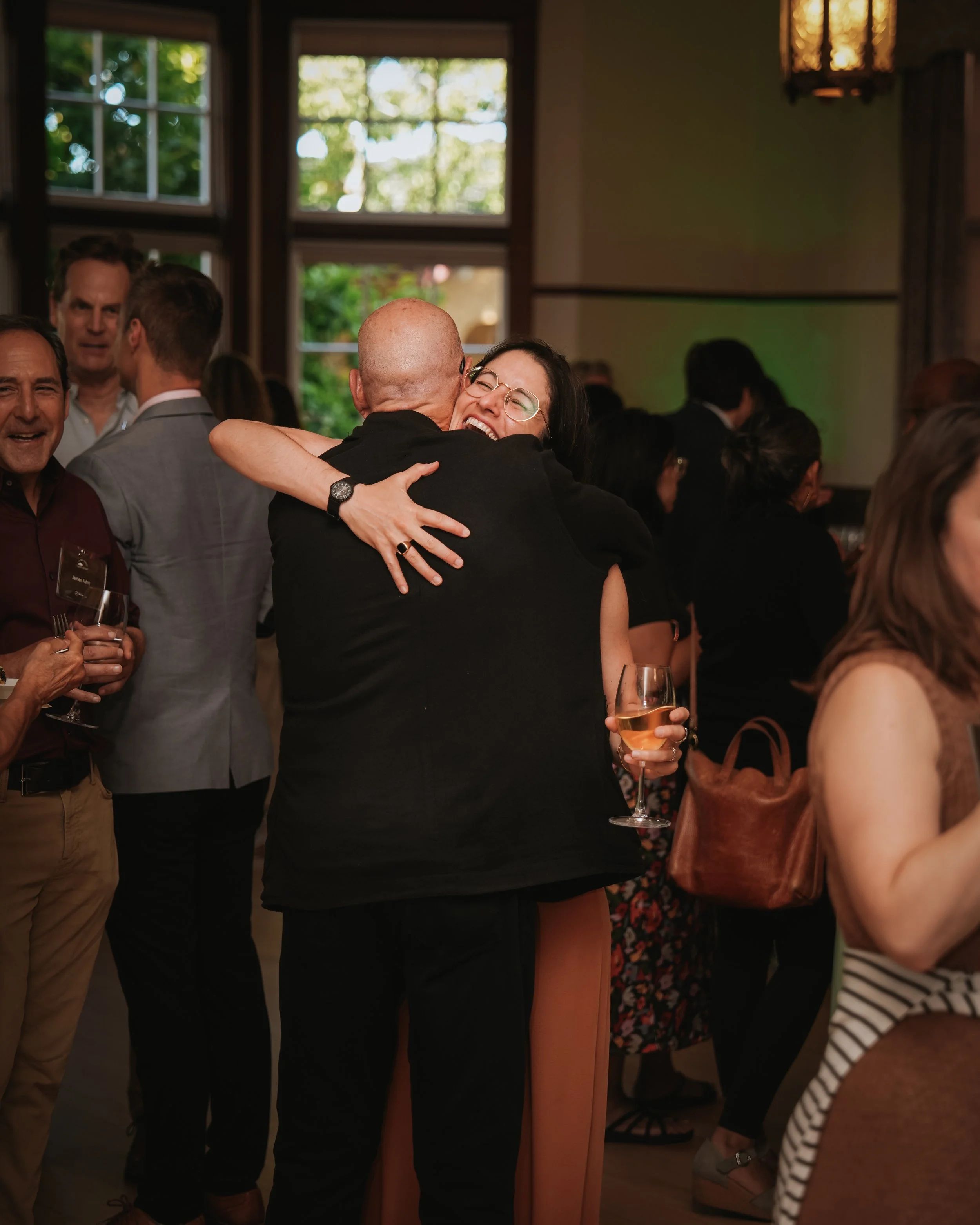Corporate event candids in Japantown San Jose, California