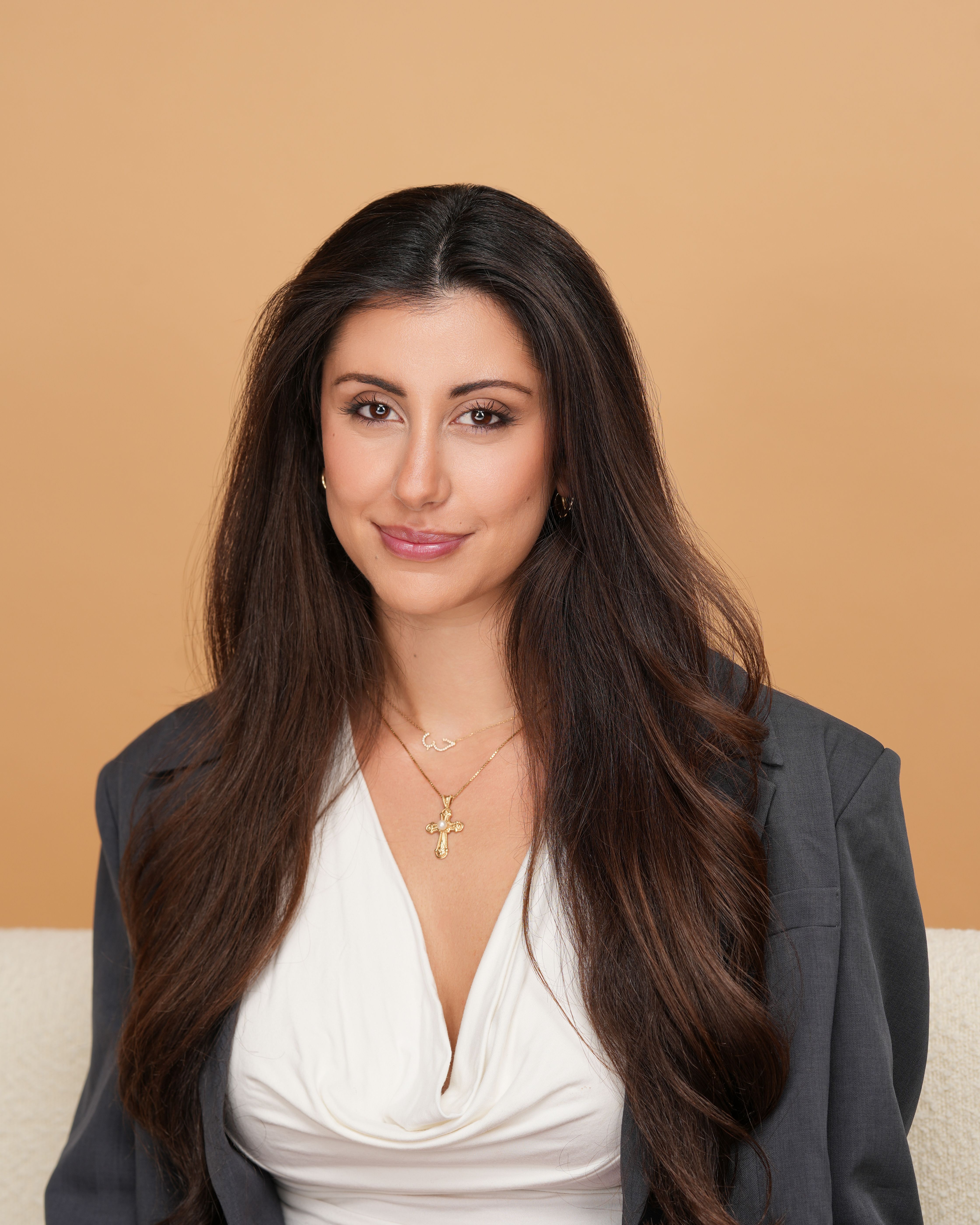 Blazer editorial headshot in San Mateo, California