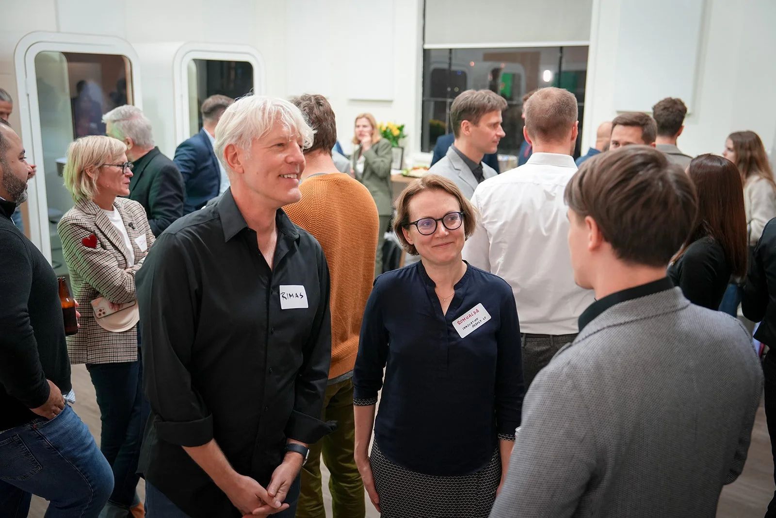 Networking party in San Francisco, California Networking party in San Francisco, California