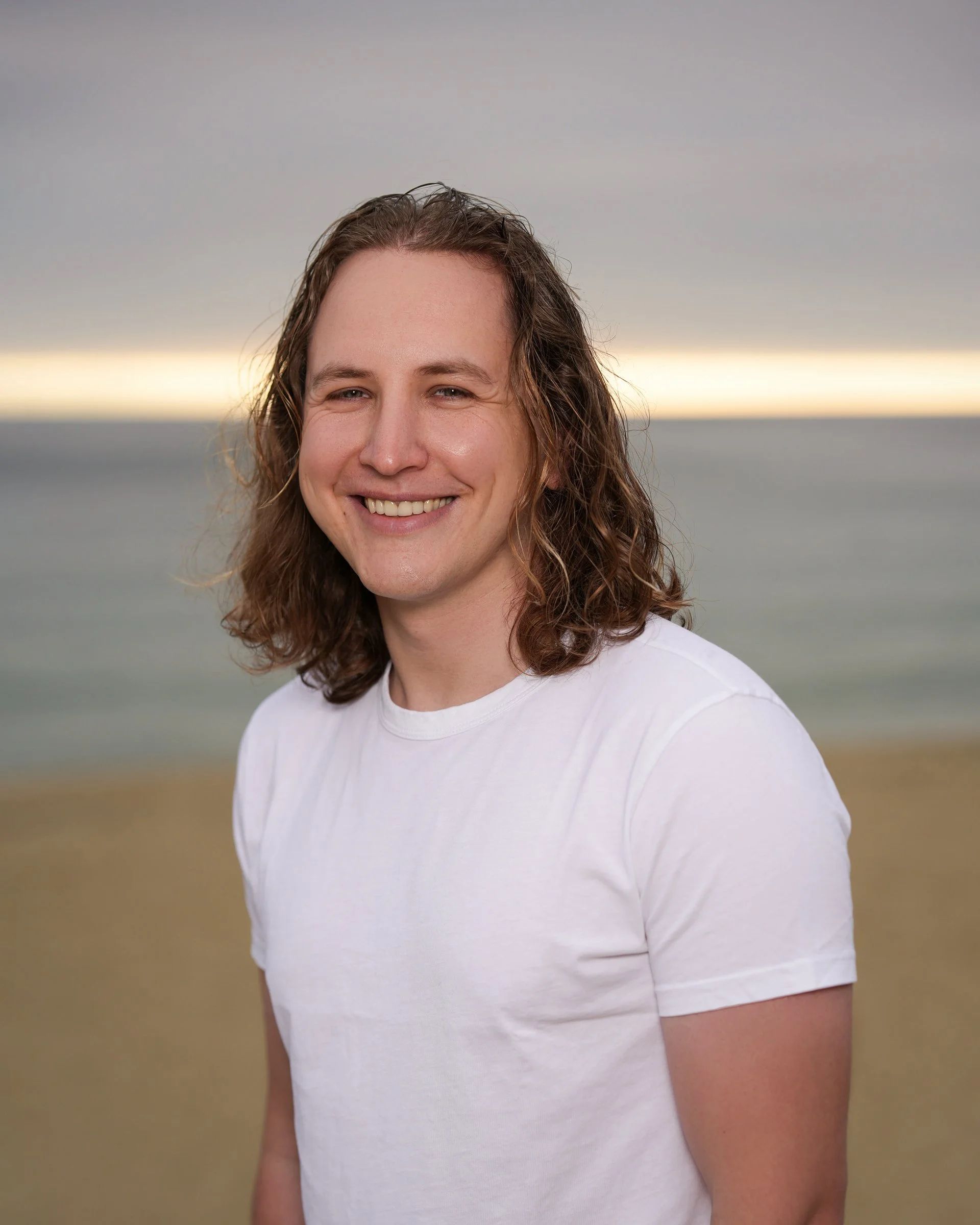 Outdoor headshot along Franklin Mall in Santa Clara, California by Pacifica Studio.