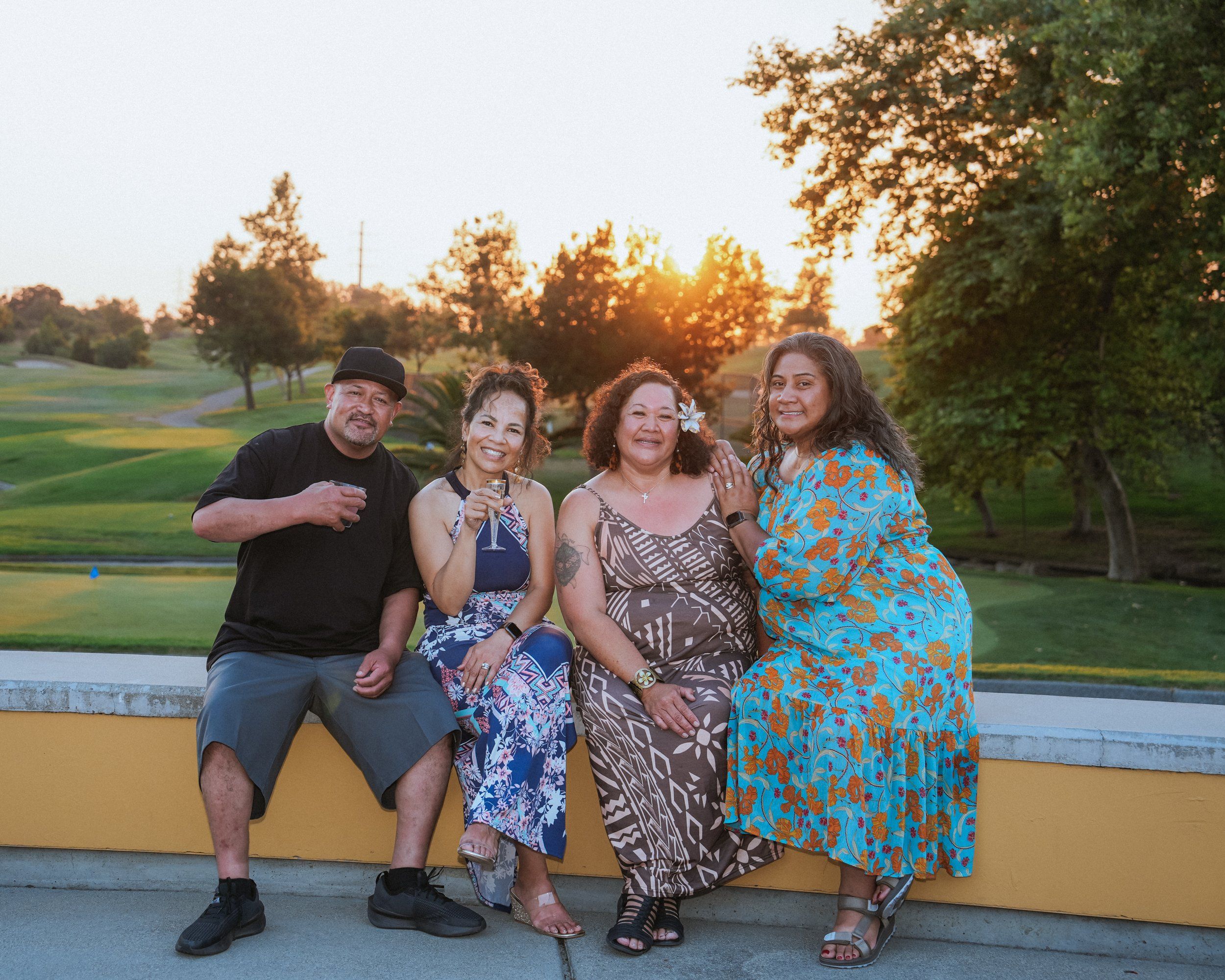 Guests celebrating with candles in San Jose, California