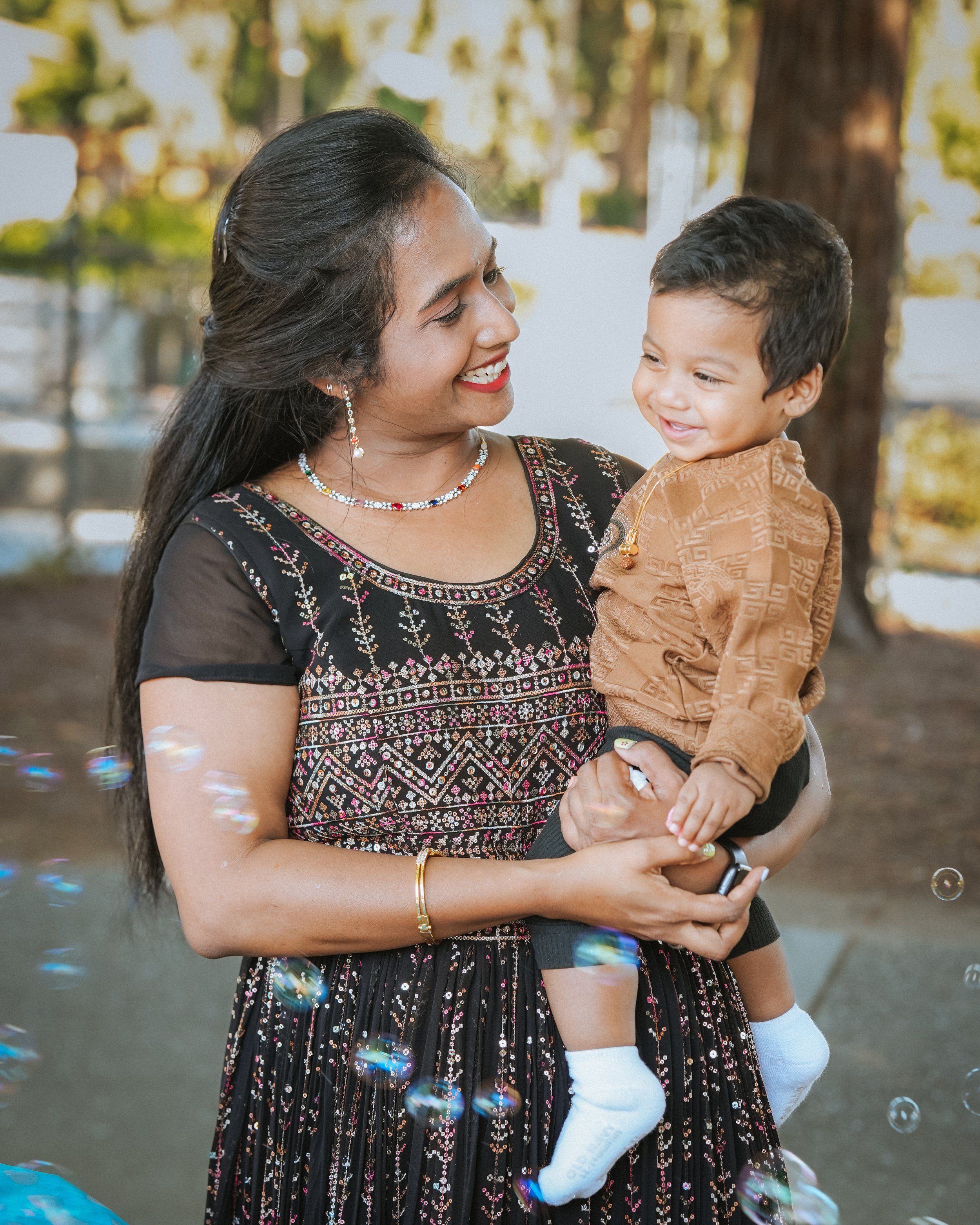 Confetti moment at a Bay Area party in California