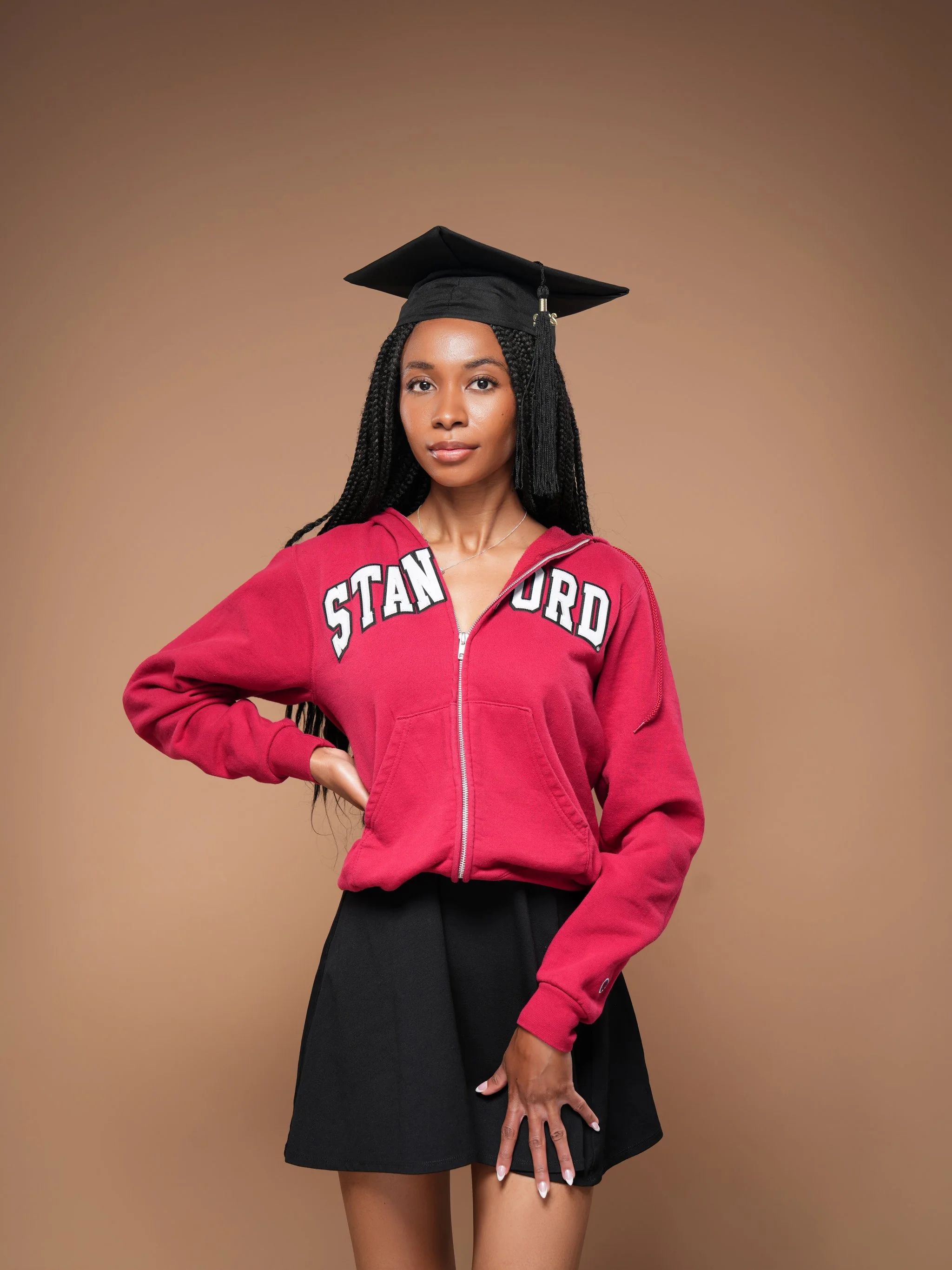 Studio portrait influenced by California Avenue in Palo Alto, California by Pacifica Studio.