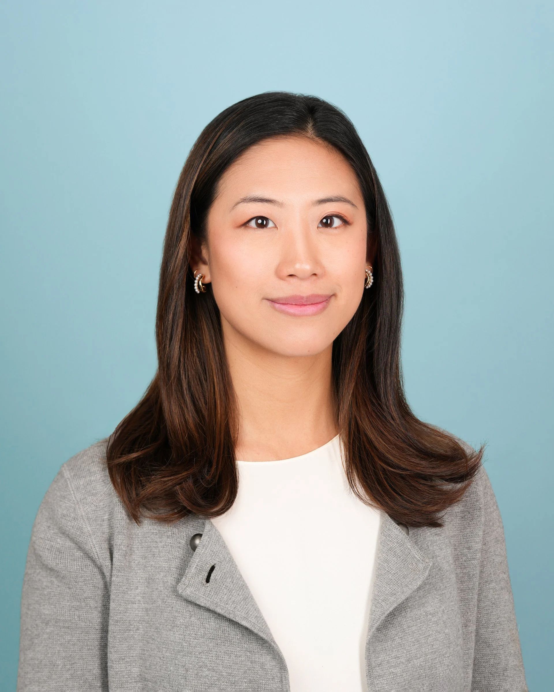 Professional women’s headshot on Main Street in Half Moon Bay, California.